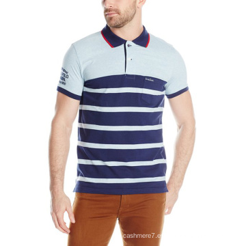 Polo de piqué de rayas de Factory Export para hombre